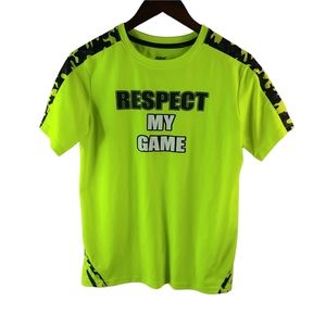 Zone Pro XL Boys Highlighter Respect My Game Shirt